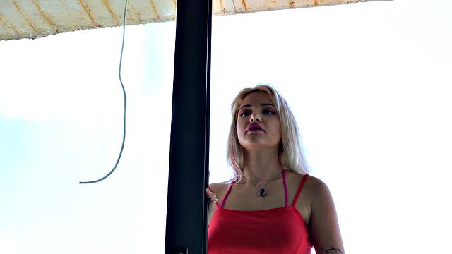 GIRLSRIMMING - Dirty rimming and rough sex with blonde chick Fisa Crystal