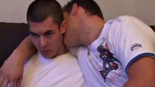 Chris Javin and Brennan Stark exchange blowjobs before Chris fucks Brennan's ass