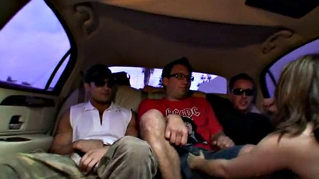 Cock slut doggystyled then sucks off