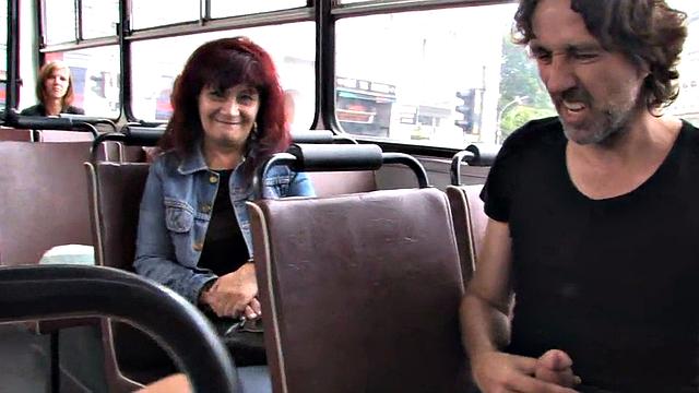 IR public slut 3some outdoor mouth and pussy