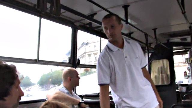 IR public slut 3some outdoor mouth and pussy