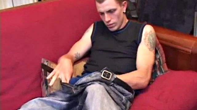 Amateur Shane Stroking Meat