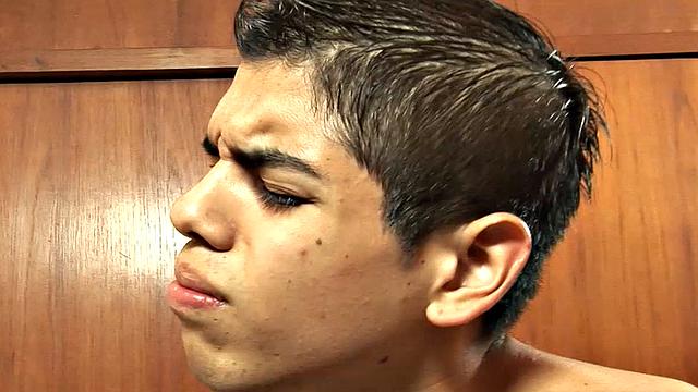 Young Latinos Mark and Parker Paint a Wall, Then Turn to Each Other