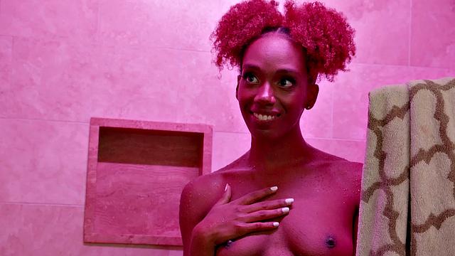 Lacey London Fucks friend's dad in the shower!