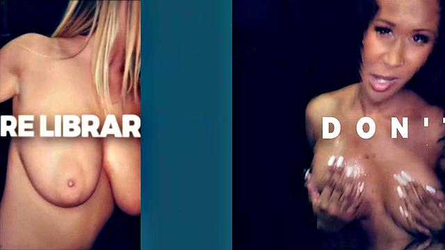 GloryholeSecrets - Hot Blonde Gets Titty Fucked & Deepthroated At The Gloryhole