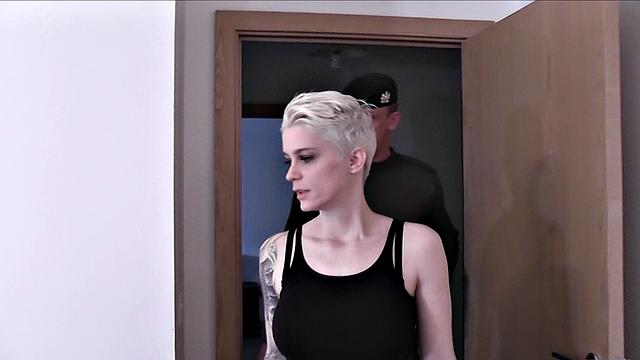 Short blonde gets fucked hard