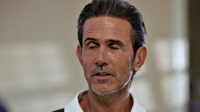 Cheating inked babe riding and gagging on lover's cock