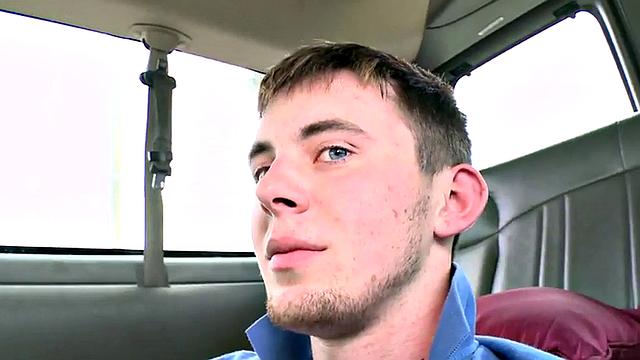 Str8 gay drilled in doggy in anal by nice dick