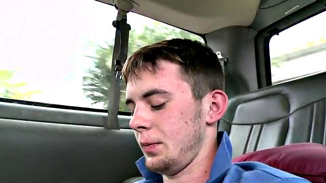 Str8 gay drilled in doggy in anal by nice dick