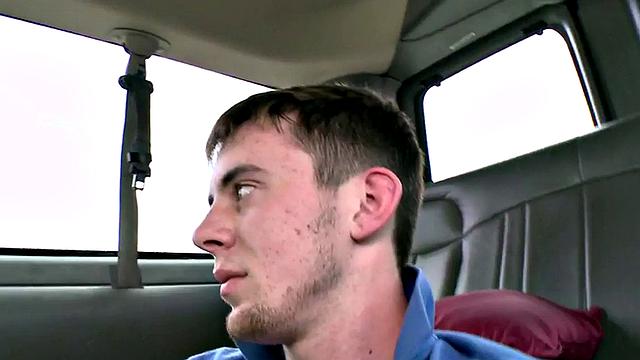 Str8 gay drilled in doggy in anal by nice dick