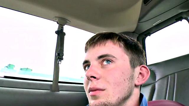 Str8 gay drilled in doggy in anal by nice dick