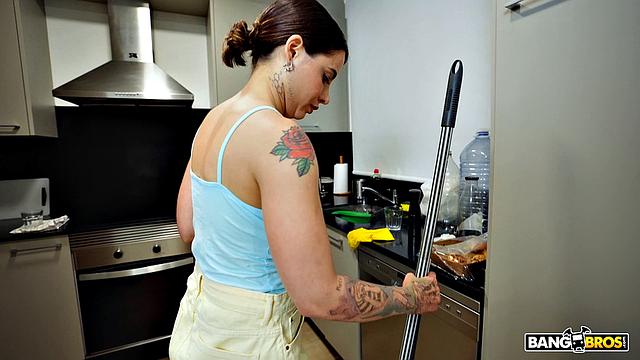 Maid With Big Boobs!