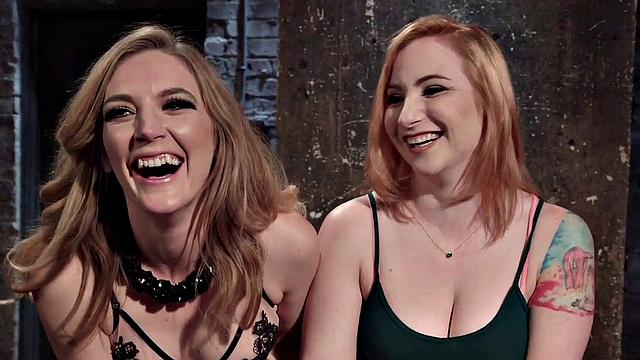 Hardtied lez sub into impact play