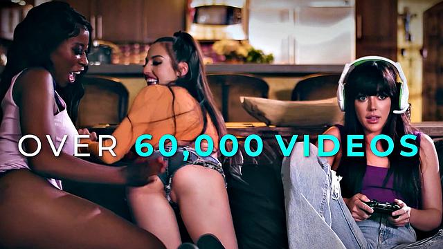 ALL GIRL MASSAGE - Gorgeous MILF Serene Siren Gives Naughty Massage To Her Friend Lexi Luna