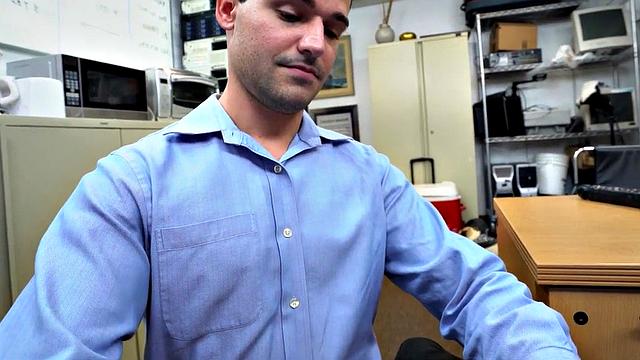 Casting couch: Interracial anal after doggystyle & missionary pounding in office