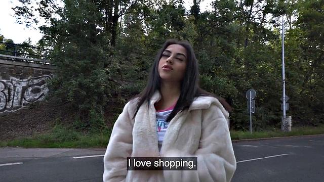 Public slut loves pounding outdoors in missionary POV