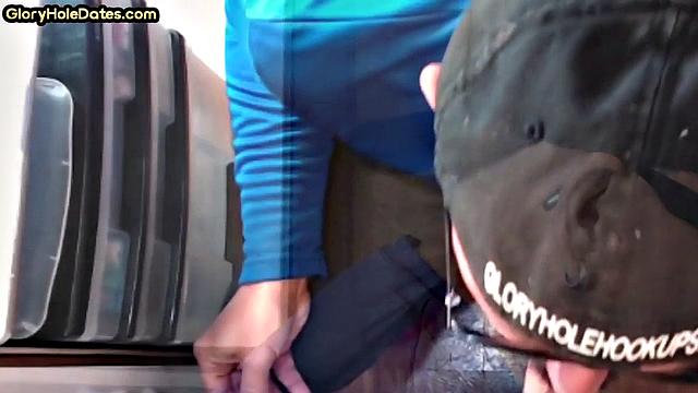 Pervy gloryhole auntie raw