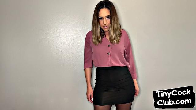 SPH domina can't believe how small cocks exist