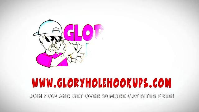 Monday Morning Black Cock at the Gloryhole