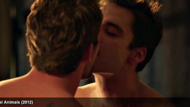 Watch as sexy body of celebrity, Sebastian Stan, is put to the test by a hard dick