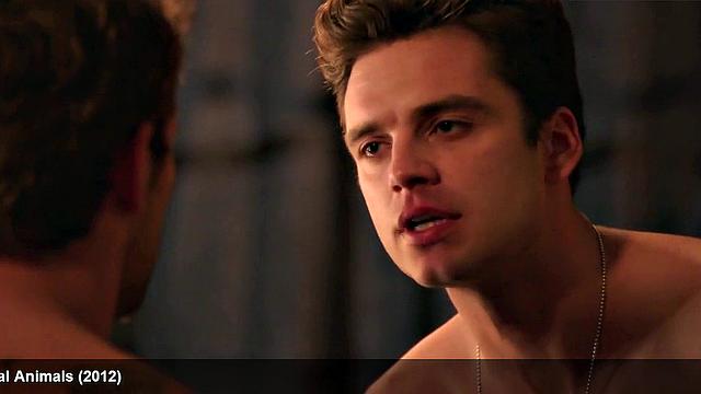 Watch as sexy body of celebrity, Sebastian Stan, is put to the test by a hard dick