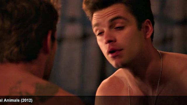 Watch as sexy body of celebrity, Sebastian Stan, is put to the test by a hard dick