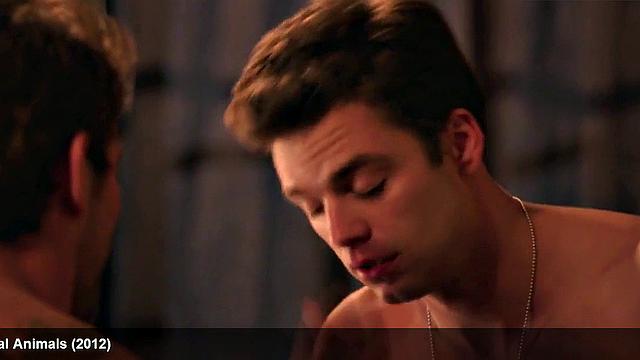 Watch as sexy body of celebrity, Sebastian Stan, is put to the test by a hard dick