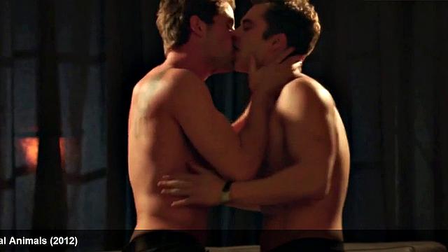 Watch as sexy body of celebrity, Sebastian Stan, is put to the test by a hard dick