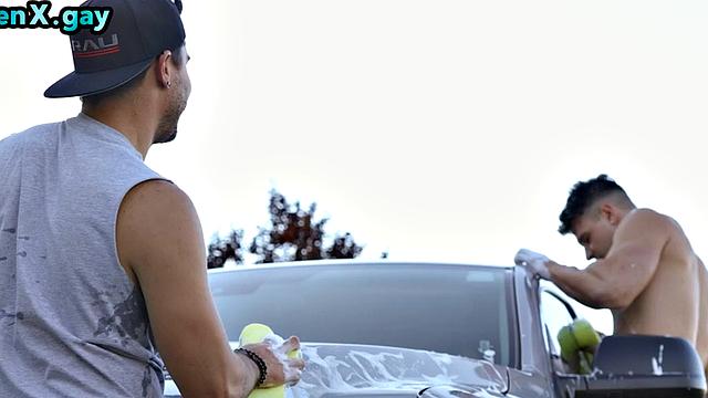 Facial jock barebacked handsome stud till cum on face