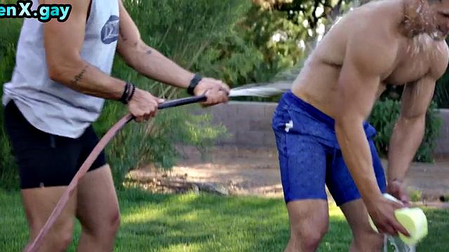 Facial jock barebacked handsome stud till cum on face