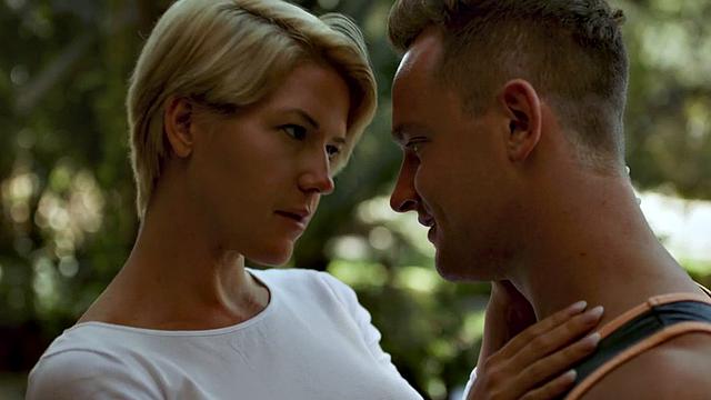 Insatiable stepmom gets outdoor fucked by stepson