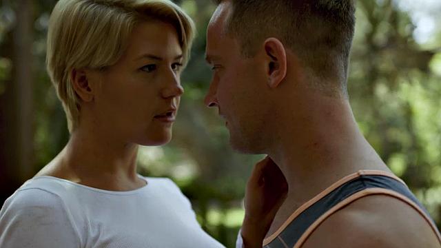 Insatiable stepmom gets outdoor fucked by stepson