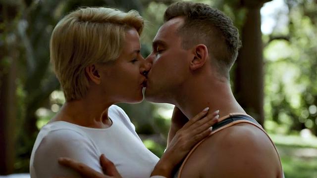 Insatiable stepmom gets outdoor fucked by stepson