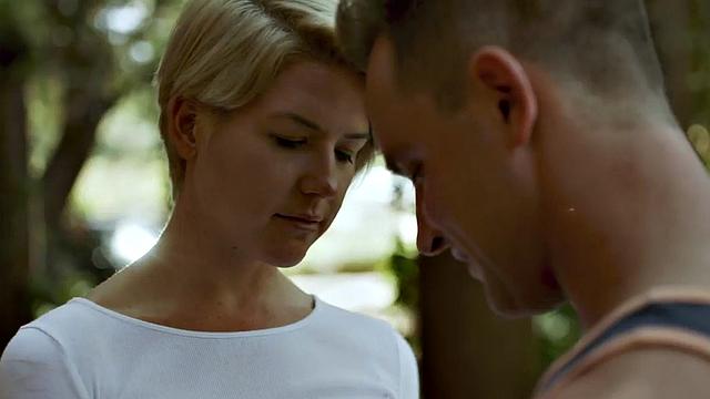 Insatiable stepmom gets outdoor fucked by stepson