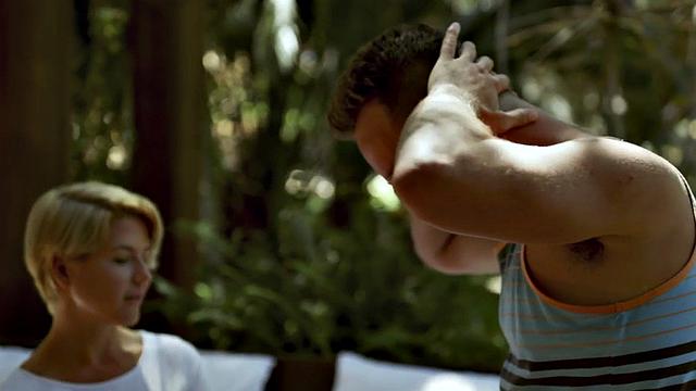 Insatiable stepmom gets outdoor fucked by stepson