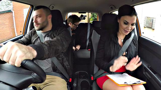 Horny Busty MILF Creampie Anal DP