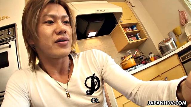 Japanese beauty is ready for some hot fucking