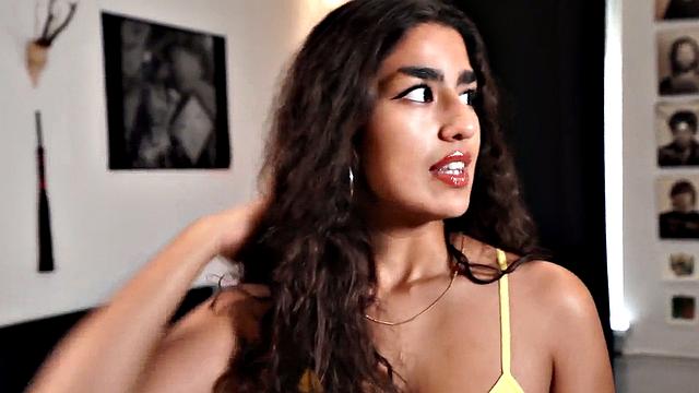 Amateur GF sucks cock in POV while talking dirty