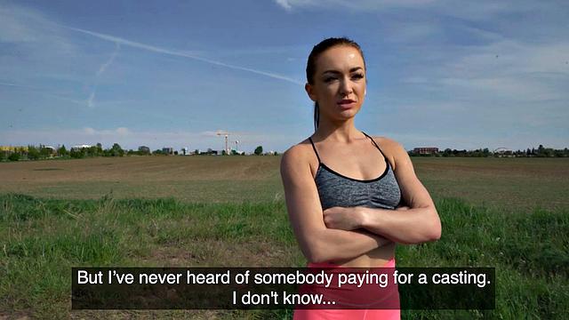 Yoga picked up slut deepthroating after workout