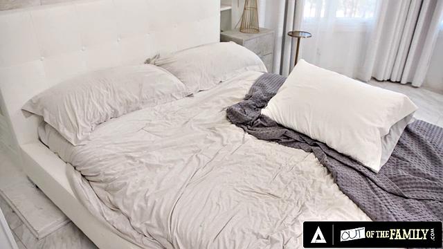 OUT OF THE FAMILY - Horny Teen Fucks Stepcousin In Secret Bang