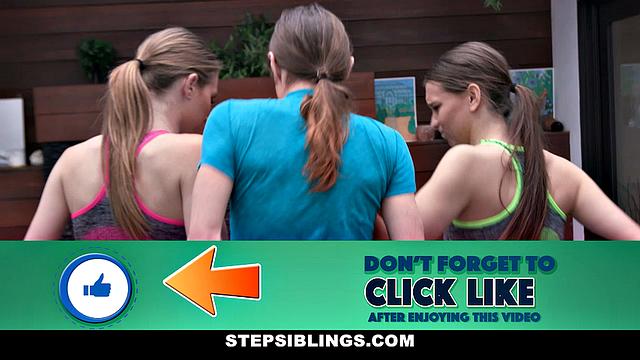 Spying On Stepsister's Snatch