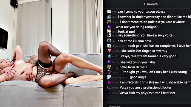 TUTOR4K. Streamer and screamer