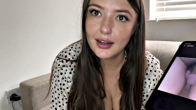 SPH solo babe talks dirty about small cocks