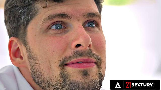 21 SEXTURY - Blonde Shalina Devine Foot Tease Leads to Cum on Feet