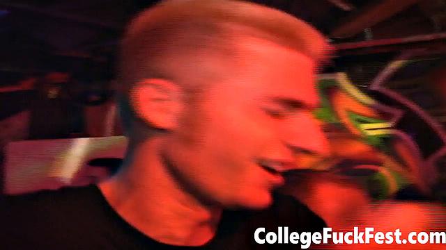 Sexy babe does the splits on cock as she fucks