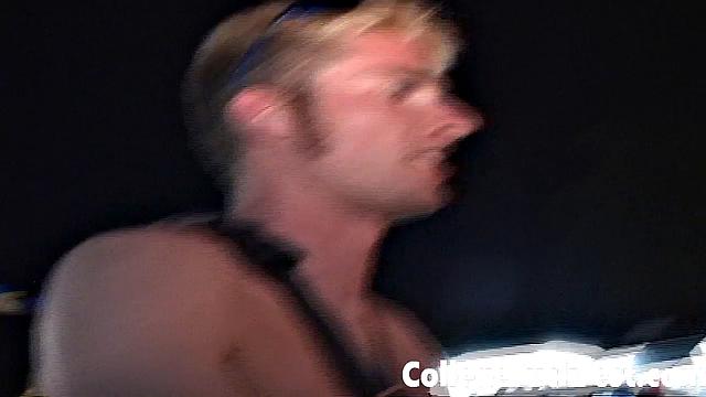 Sexy babe does the splits on cock as she fucks