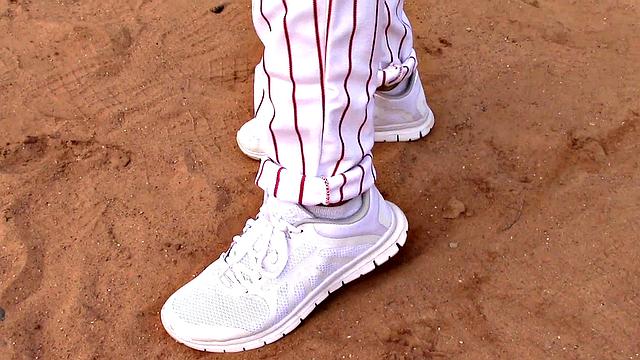 Voluptuous Baseball Babe