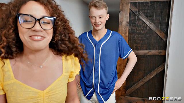 Thirsty Stepmom & Coach's Nerdy Daughter