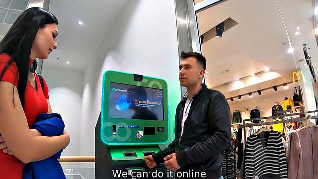 HUNT4K. Gorgeous chick nailed by stranger in front of hubby