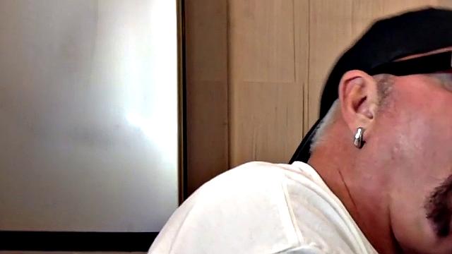 Gloryhole mature gay gets fucked by black cock after BJ